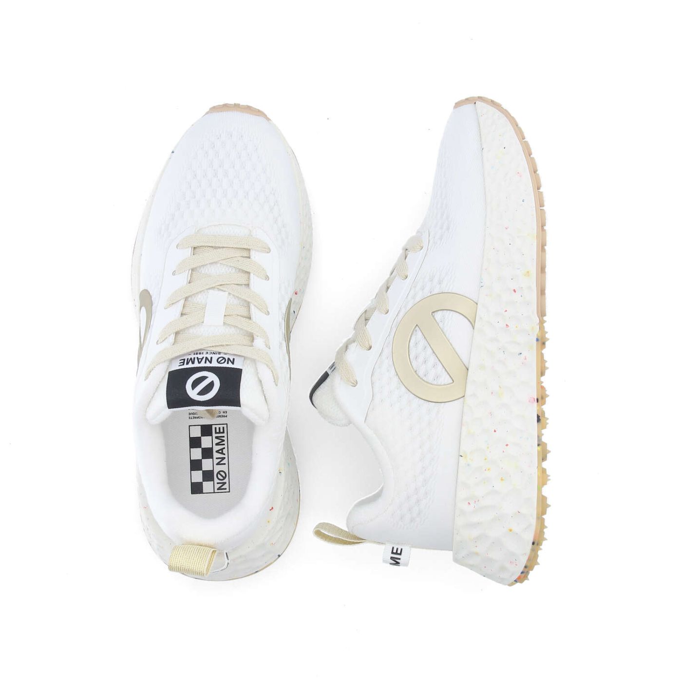 CARTER FLY W - MESH RECYC/SIDE - BLANC/OR